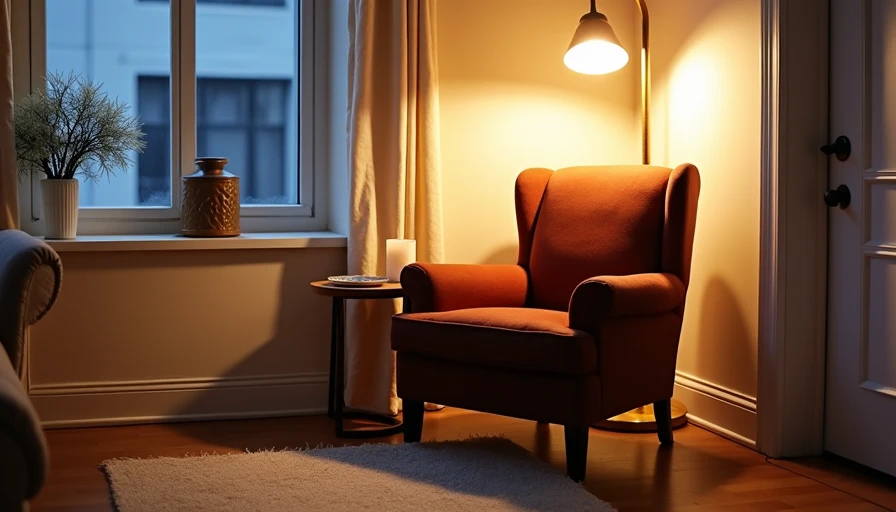Splurge-worthy lighting in a rental apartment