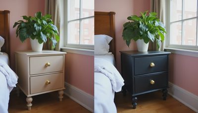 The $2 Thrifted Nightstand That Fooled Everyone Into Thinking I Own My Apartment