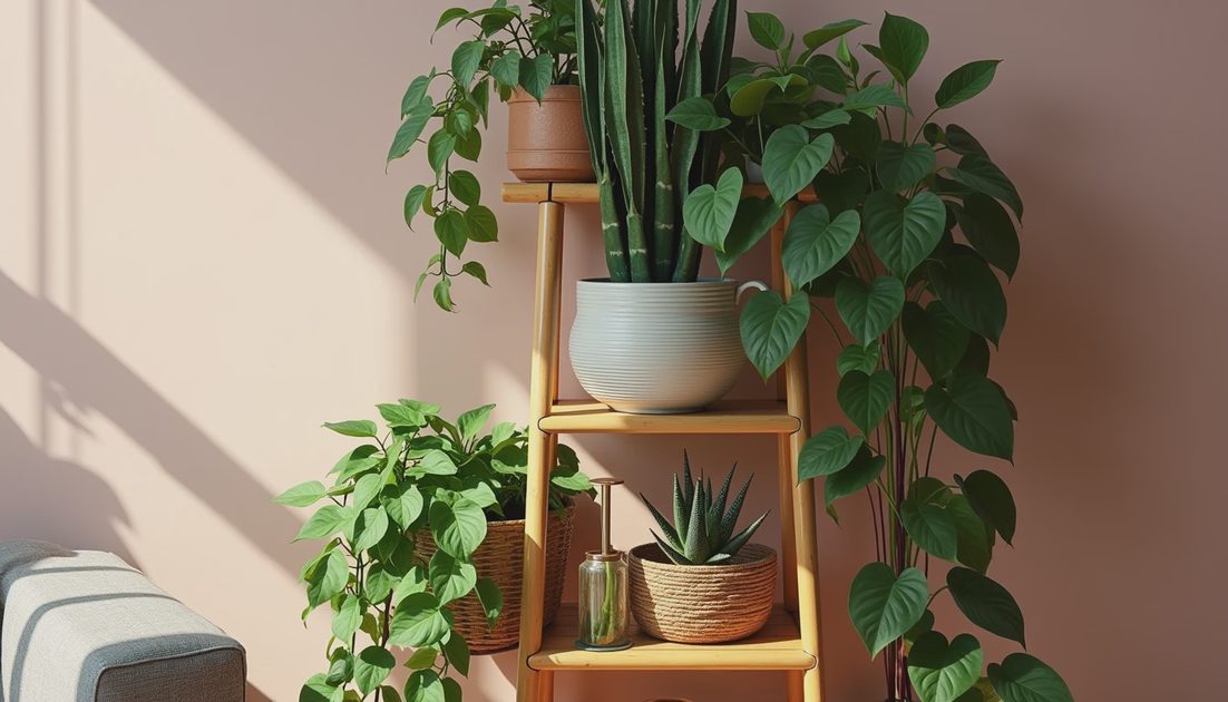 Plant Shelf Styling 101: Heights, Textures, and Hiding Imperfections