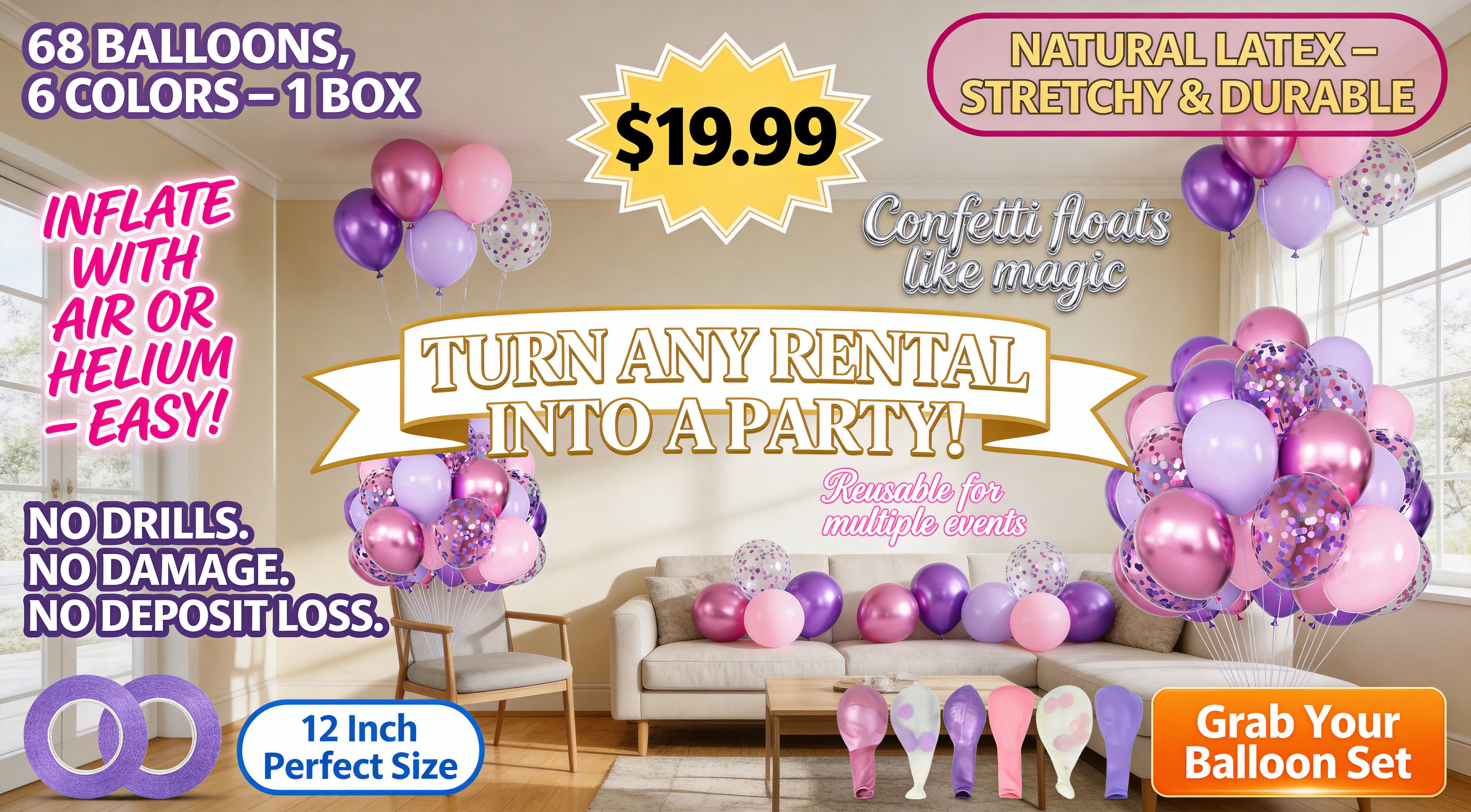 Grab Your Balloon Set