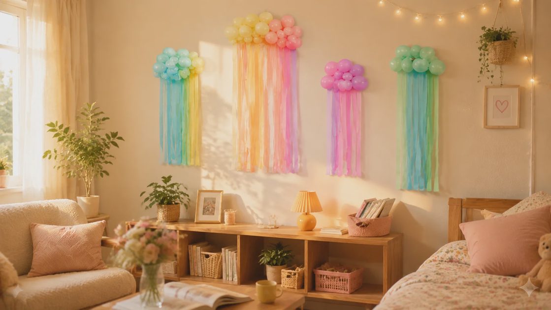 Crepe Paper Streamers for Rentals: How to Decorate for a Party Without Losing Your Deposit