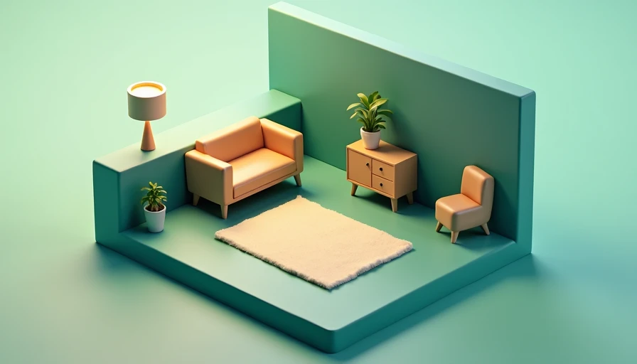 Visual context for how to decorate a small apartment
