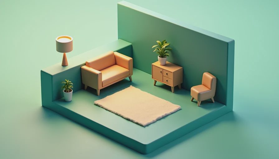 Visual context for how to decorate a small apartment